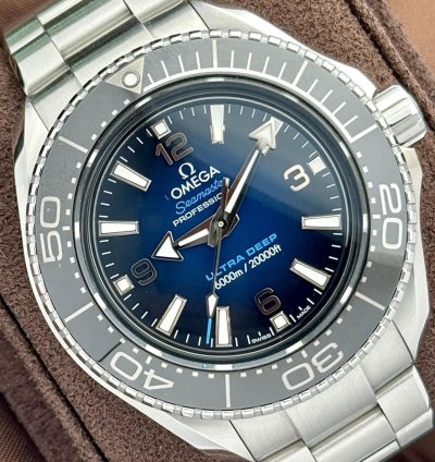 Omega Seamaster Ultra Deep 6000m Planet Ocean Ceramic Steel