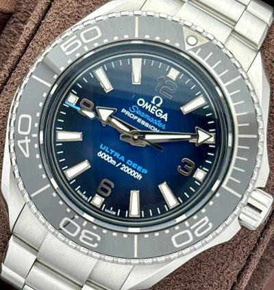 Omega Seamaster Ultra Deep 6000m Planet Ocean Ceramic Steel