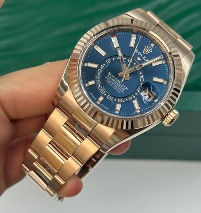 Rolex Sky-dweller Blue