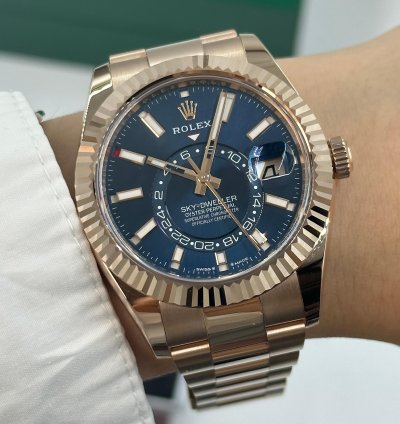 Rolex Sky-dweller Blue