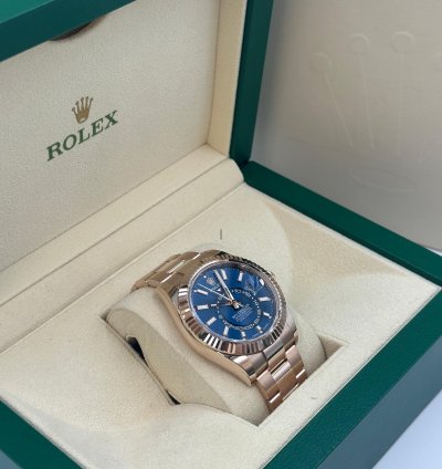 Rolex Sky-dweller Blue