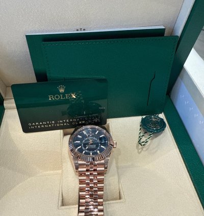 Rolex Sky-dweller Blue Dial 2025 Model New