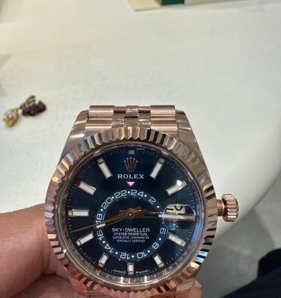Rolex Sky-dweller Blue Dial 2025 Model New