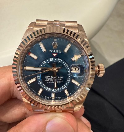 Rolex Sky-dweller Blue Dial 2025 Model New