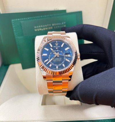 Rolex Sky-dweller Blue Dial 336935 Rolex Oyster Bracelet