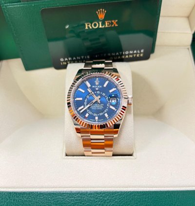 Rolex Sky-dweller Blue Dial 336935 Rolex Oyster Bracelet New 2023