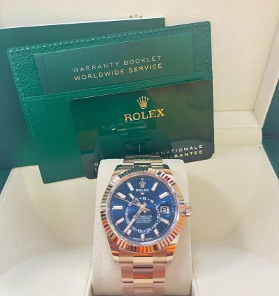 Rolex Sky-dweller Blue Dial 336935 Rolex Oyster Bracelet New 2023