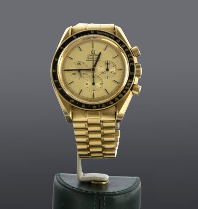 Omega Speedmaster 1980 Jubile-345 08 02 Speedmaster 18kts Gold