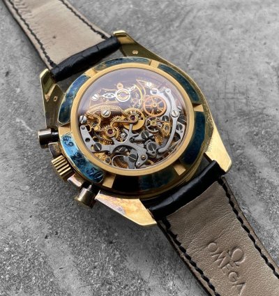 Omega Speedmaster 1992 Speedmaster Gold Skeleton 3696 50 81 Armin Strom - 50 Pieces Made