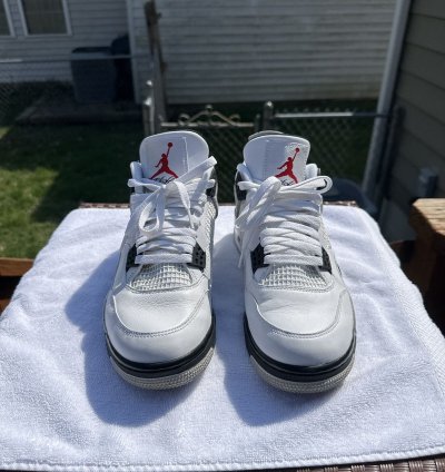 Air Jordan 4 Retro Og 2016 White Cement