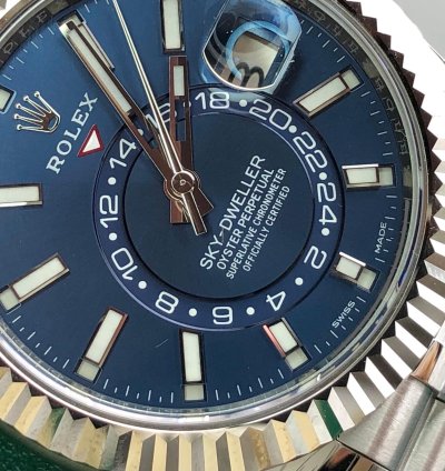 Rolex Sky-dweller Blue Dial Jubilee 2023