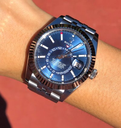 Rolex Sky-dweller Blue Dial Jubilee 2023