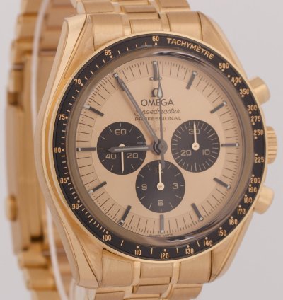 Omega Speedmaster 2024 Papers Omega Speedmaster Moonshine 18k Yellow Gold 310 60 42 50 99 002 Box