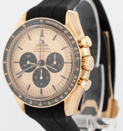 Omega Speedmaster 2024 Papers Omega Speedmaster Moonshine 18k Yellow Gold 310 62 42 50 99 001 Box