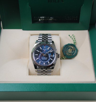 Rolex Sky-dweller Blue Dial New 2025 336934