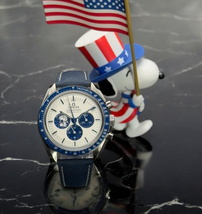 Omega Speedmaster 2024 Speedmaster Snoopy 50th Anniversary