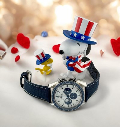 Omega Speedmaster 2024 Speedmaster Snoopy 50th Anniversary