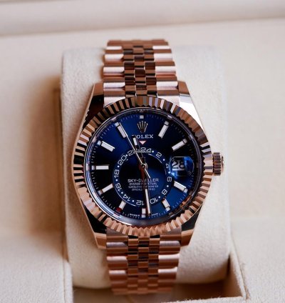 Rolex Sky-dweller Blue Green Dial Jubilee 336935-0005