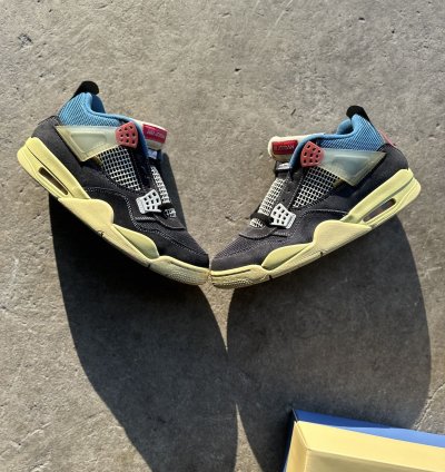 Air Jordan 4 Union La Off Noir
