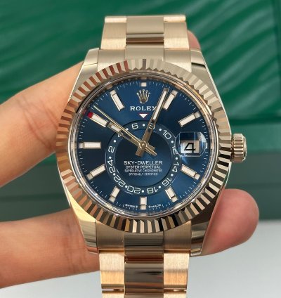 Rolex Sky-dweller Blue Oys