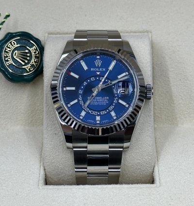 Rolex Sky-dweller Blue Oys