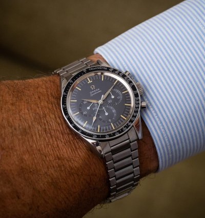Omega Speedmaster 2998-5 Grey Dial