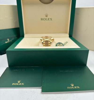 Rolex Sky-dweller Champagne Dial Yellow Gold Jubilee Bracelet 336938 Unworn 2024