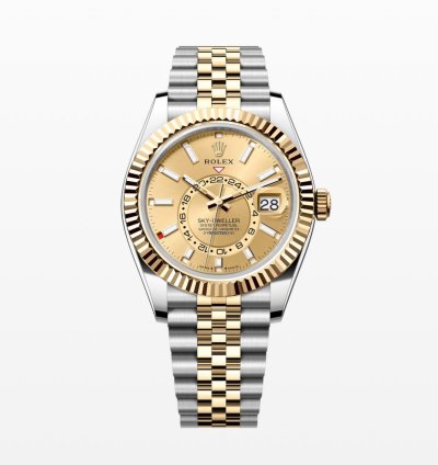 Rolex Sky-dweller Champagne Index Dial Unworn