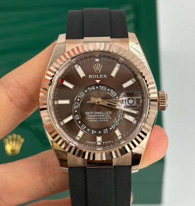 Rolex Sky-dweller Choc