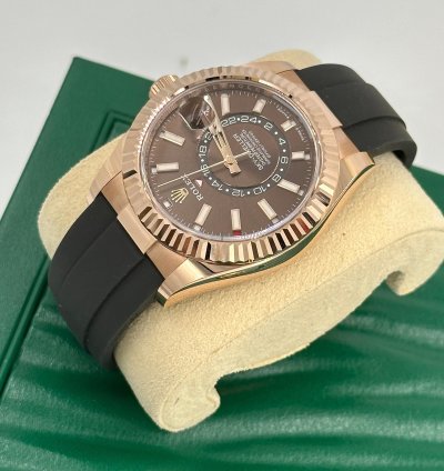 Rolex Sky-dweller Choc