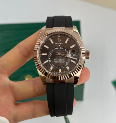 Rolex Sky-dweller Choc