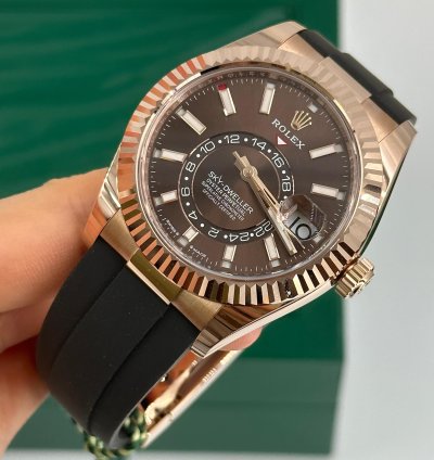 Rolex Sky-dweller Choc