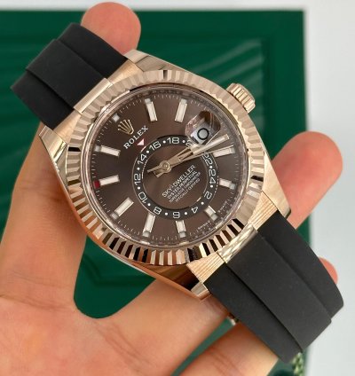 Rolex Sky-dweller Choc