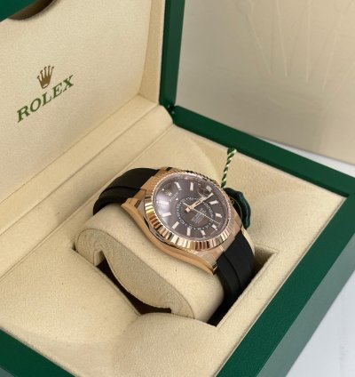 Rolex Sky-dweller Choc