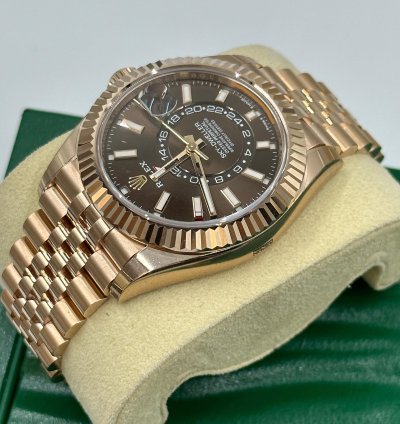 Rolex Sky-dweller Choc Jub