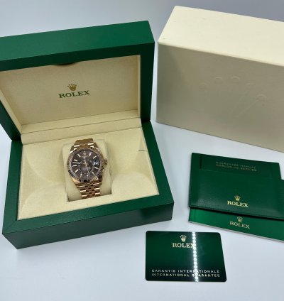 Rolex Sky-dweller Choc Jub