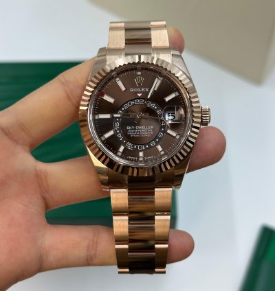 Rolex Sky-dweller Choc Oys