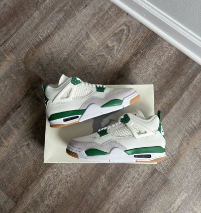 Air Jordan Nike Sb Pine Green 4