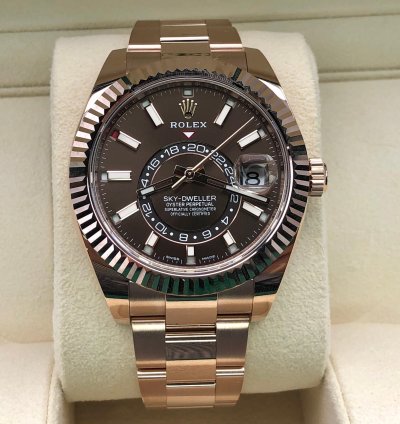 Rolex Sky-dweller Chocolate