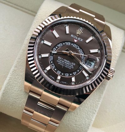 Rolex Sky-dweller Chocolate