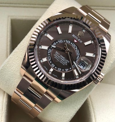 Rolex Sky-dweller Chocolate