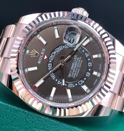Rolex Sky-dweller Chocolate