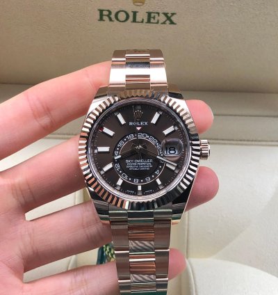 Rolex Sky-dweller Chocolate
