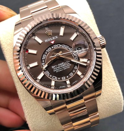 Rolex Sky-dweller Chocolate