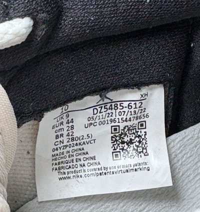 Air Jordan Retro 1 Lost And Found Size 10