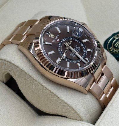 Rolex Sky-dweller Chocolate Dial