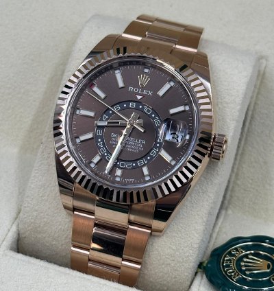 Rolex Sky-dweller Chocolate Dial