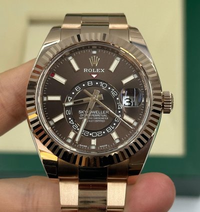 Rolex Sky-dweller Chocolate Dial