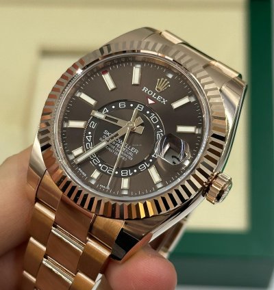 Rolex Sky-dweller Chocolate Dial