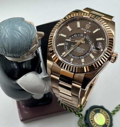 Rolex Sky-dweller Chocolate Dial